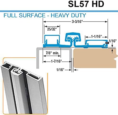 Изберете панти SL57 HD 83 и тръба на шарнирна връзка на цялата повърхност, плътна линия От ултра силна алуминий 780-15HD FSCPHD 664HD MCK58HD Подходящ за тесни 7/8 рамка, сертифицирана по 1 клас на защита от неоторизиран