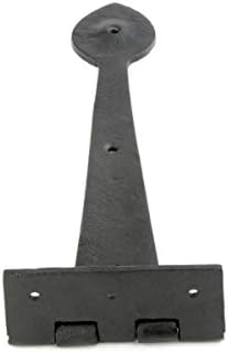 Сервизи Доставка на Линия за производство на ремъка с диаметър 10,5 инча. Черна каишка за Върха на Лопатата от Ковано Желязо-Панти за Порти и Врати с Фитинги