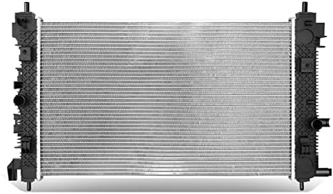 DNA Автомобилизъм OEM-RA-2710 1-Вграден радиатор за охлаждане с алуминиева сърцевина, съвместим с 05-09 Allure/LaCrosse, 04-05 Impala/Monte Carlo AT, 30-1/4 W X 14-1/8 H X 5/8 D, впуск 1-5/16, издание на 1-5/16