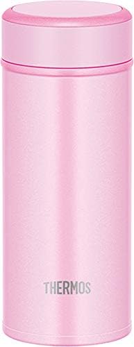 Термос JOG-Бутилка за вода с обем от 250 литра, Пътна Чаша с вакуумна изолация, 8,5 течни унции (250 мл), светло розово