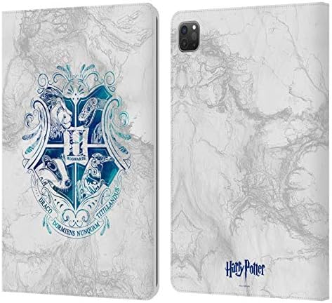 Дизайн на своята практика за главата Официално Лицензиран Harry Potter Ravenclaw Aguamenti Deathly Смъртта IX Кожен Калъф-книжка-джобен формат и е Съвместим с Apple iPad Mini 4
