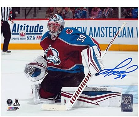 Павел Франсуз подписа снимка Колорадо Аваланш 8х10 - 70352 - Снимки на НХЛ с автограф