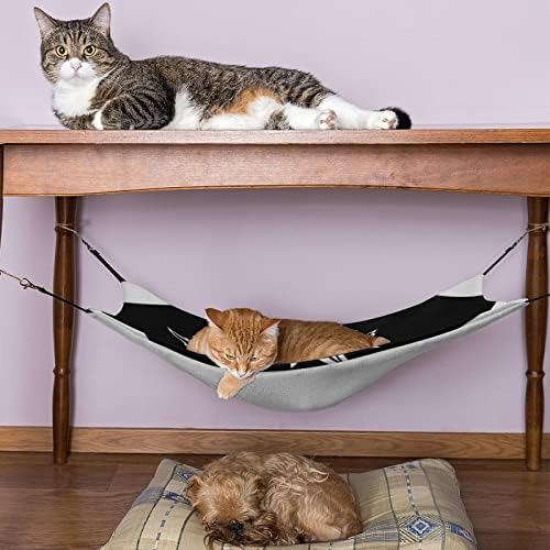 Хамак за домашни любимци Fox Sleeping Cat Bed с Регулируеми Каишки и Метални Куки 16,9 x13