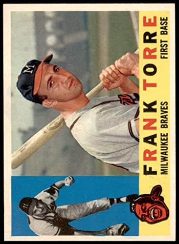 1960 Topps # 478 Франк Торе Милуоки Брейвз (Бейзболна картичка) Ню Йорк / MT Braves