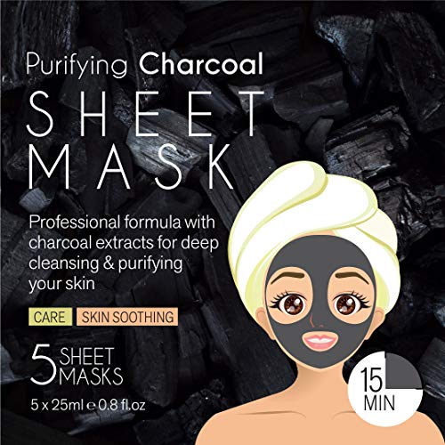 Енергизиращ | Почистваща маска с активен въглен и антивозрастными свойства за облекчаване на зачервяване и дразнене на кожата - Почистваща и успокояваща (опаковка