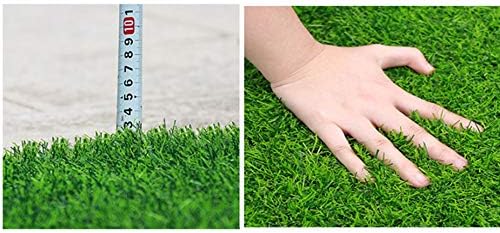 YNFNGXU Синтетичен морава с изкуствено покритие Височина на власинките 15 мм, Специален Празничен Тревата, Естествен, Реалистичен Тревата за градина/балкон (2 м x 4 м) (Цвят: A, размер: 2x4,5 м)