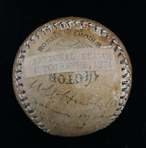 1924 Бейзболни топки с АВТОГРАФИ на Фил Филис/ Бостън Брэйвз с МНОЖЕСТВО АВТОГРАФИ на 23 sigs w/Stengel JSA - Бейзболни топки с автографи