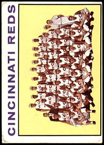 1964 Topps 403 Maya Отборът на Синсинати Редс (Бейзболна картичка) VG Maya