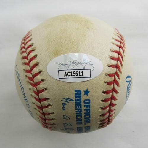 Кен Гриффи-младши Подписа Автограф Rawlings Baseball JSA AC15611 - Бейзболни Топки С Автографи