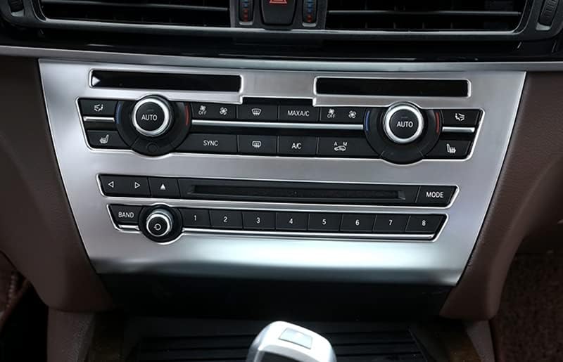 Eppar Нова Защитно покритие за контрол на въздушния поток, която е съвместима с BMW X6 F16 2015-2019 (въглеродни влакна вид)