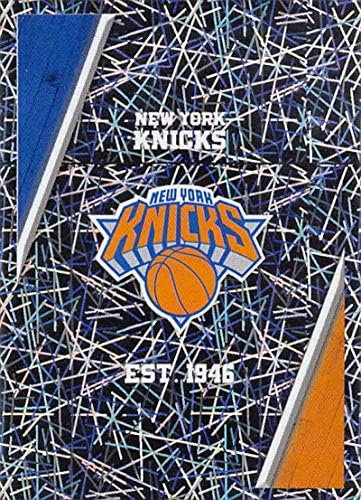 Колекция стикери Панини NBA 2018-19 140 Фолио с логото на New York Knicks Официалната баскетболна стикер New York Knicks (2 инча х 2,75 инча)