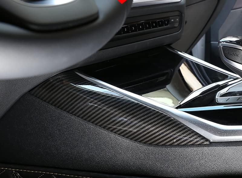Eppar Нови Защитни накладки, скоростна кутия, Съвместима с BMW 4 Series Coupe G22 2020-2023 420i 430i M440i (Сребрист)