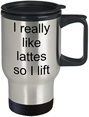 Пътна чаша за кафе ЛАТЕ - АЗ наистина обичам лате, така че повдигат