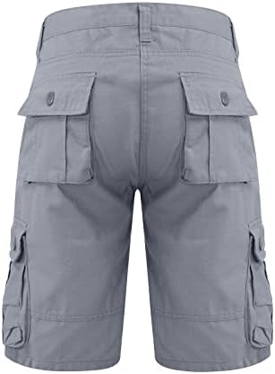 Мъжки къси Панталони-карго RTRDE, Улични Свободни Ежедневни Панталони, Обикновена къси Панталони с много джобове