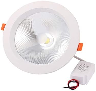 Нов Lon0167 AC85-265 20 W Кръг led тавана хирургична лампа с чип COB, една лампа Чисто бели на цвят (AC85-265 20 W, КОЧАН-Chip LED-Deckenleuchte mit reinem Weiß