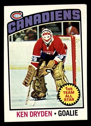 Хокей в НХЛ 1976-77 най-Добрият играч №200 Кен Драйден ЕКС Экселлент Канадиенс