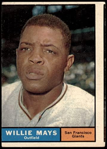 1961 Topps 150 Уили Мейс Сан Франциско Джайентс (бейзболна картичка) ДОБРИ Джайентс