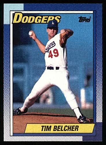 1990 Topps 173 Тим Белчър Лос Анджелис Доджърс (Бейзбол карта) NM/MT Dodgers