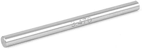 X-DREE 3,47 mm x 50 mm Измервателен щифт с цилиндрическим дупка от волфрамов карбид (Калибър здравно дупки за волфрамов карбид 3,47 mm x 50 mm