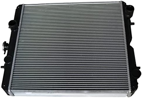 Радиатор за слънчев дом 129940-44500 е Съвместим с двигател Yanmar 4TNV98-GGE 4TNV98-ZGGET 4TNV98-ZGGEH