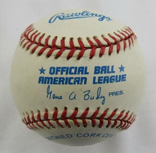 Майк Лансинг Подписа Автограф Rawlings Baseball B98 - Бейзболни Топки С Автографи