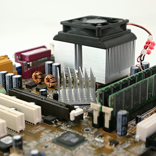 Комплект радиатор MECCANIXITY от Чиста Мед 22x22x3 мм за отвеждане на топлината чип MOS Memory с термопрокладками Опаковка от 2