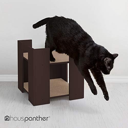 Primetime Petz Hauspanther Cubitat - Мулти-легло за котки, Еспресо, Един размер подходящ за всички (55139)